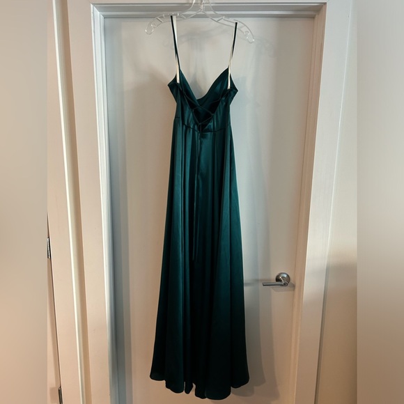 David’s Bridal dress in Emerald color - Picture 2 of 7